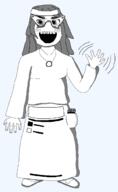 arm beanie clothes full_body glasses greyscale hair hand happy hat necklace nintendo nintendo_switch open_mouth shoe template transparent_background variant:soytan video_game wave waving // 1352x2196 // 59.0KB
