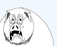 animal glasses open_mouth pig stubble variant:piggyjak // 1442x1172 // 26.0KB