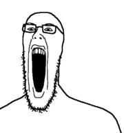 gape gem glasses ias mouth nuvariant soyjak stubble tall variant:lengthson // 576x614 // 8.0KB