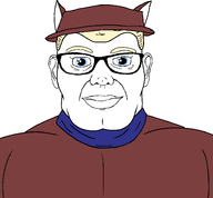 cat_ear clothes ear evil_jimbo glasses glowing hair hat jimbo_(namefag) jimbo_(user) lips meta:namefags muscular_male niko_(oneshot) oneshot scarf subvariant:brandaryan subvariant:branigger trend:aryan variant:brandon // 1492x1385 // 176.9KB
