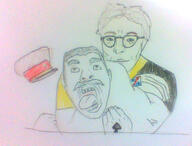 anarcho-capitalism choke_hold clothes communism hans-hermann_hoppe hat irl joseph_stalin meta:op_forgot_to_login meta:op_is_a_shalala_for_not_adding_a_variant_tag pencil_drawing traditional_media variant:bernd // 949x720 // 765.3KB