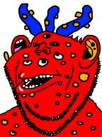 Cobson_face alien aliens amerimutt chud glorg glorp space swede // 598x800 // 33.6KB