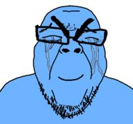 calm glasses large_eyebrows stubble subvariant:seethejak tear variant:bernd // 607x566 // 101.7KB