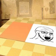 3d animated book flip glasses makesweet open_mouth soyjak stubble variant:soyak // 400x300 // 264.4KB