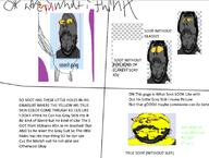 clothes glasses grey_skin smile soot soot_colors soyjak soyjak_party stubble suit text variant:gapejak yellow_skin // 795x602 // 175.3KB