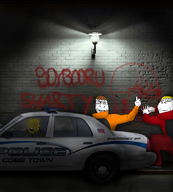 are_you_soying_what_im_soying badge cigarette closed_eyes cobb_town crying dan full_body glasses graffiti grey_suit hoodie janny lamp light moderator nate night open_mouth police police_badge police_car shadow sharty sidewalk smile smoke soybooru soyjak spray_can stubble subvariant:wholesome_soyjak thick_eyebrows variant:cryboy_soyjak variant:feraljak variant:gapejak variant:markiplier_soyjak wall // 2800x3100 // 4.2MB