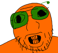 arthur_brown glasses soyboy stubble teeth teeth_showing variant:brownjak wrinkles // 651x596 // 8.5KB