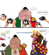 a10_eyes aryan award blue_pants brown_skin cameras cardboard cardboard_cutout cum drinking fast_food favela germanic germany mexican_flag mexico mutt pedophile purple_hair queen_of_spades red_shirt satoko_fans_arent_white_(NameFag) satoko_houjou(namefag) shart side_profile subvariant:euroaryan subvariant:euromutt taco_bell tranny turkiye variant:markiplier_soyjak variant:meximutt yellow_teeth // 1920x2173 // 1.5MB