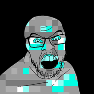 block diamond_(minecraft) eat_the_bugs gif_animation glasses minecraft open_mouth variant:feraljak // 540x540 // 234.8KB
