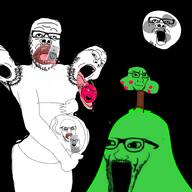 angry apple concerned excited glasses open_mouth phone pregnant stretched_mouth stubble subvariant:wewjak tree variant:a24_slowburn_soyjak variant:feraljak variant:gapejak variant:soyak // 1968x1968 // 239.2KB