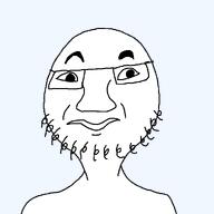 beard glasses neutral stubble template variant:yakubzong yakubZONGS // 1000x1000 // 17.8KB