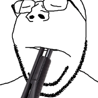 ack anhero animated arm blood closed_eyes closed_mouth ext=gif firearm glasses gore gun hand holding_gun holding_object holding_shotgun inverted its_over large_mouth nsfl shotgun soyjak stubble subvariant:wholesome_soyjak suicide text variant:gapejak weapon // 600x1053 // 623.8KB