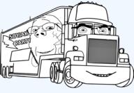 car cars glasses lightning mack mackson objectsoy pixar smirk trailer truck variant:cobson variant:gapejak wheels // 940x656 // 152.2KB