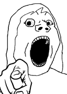 crazed eyelashes female hair hand open_mouth pointing pointing_at_viewer subvariant:annabelle template transparent_background variant:gapejak // 612x857 // 34.3KB