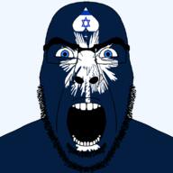 angry beard blue_eyes facial_mark flag flag:israel flag:south_carolina forehead_mark glasses hair israel looking_at_you open_mouth plant queen_of_spades south_carolina soyjak spade star_of_david state stubble subvariant:cobson_front2 subvariant:spadeson thick_eyebrows tree united_states variant:cobson // 800x800 // 85.9KB