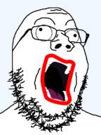 dragon_ball glasses open_mouth shoop_da_whoop soyjak stubble variant:gapejak // 600x800 // 73.9KB