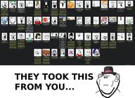 barneyfag catalog clothes don_turtelli ear hat multiple_soyjaks qa_(4chan) sad soyjak stubble text variant:impish_soyak_ears // 1827x1319 // 808.1KB