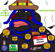 award big_lips blue_hair brownoid clothes deviantart furnigger furry hair hat hello_my_name_is_(sticker) meta:namefags mustache nigger son_of_the_mask stubble trend:slopjak variant:meximutt vinluv who_framed_roger_rabbit // 888x849 // 258.2KB