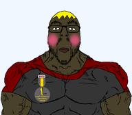 all_soyteens_look_like_this anti_sharty award badge blond blush brown_skin buff eyelashes fat hair i_need_a_spaking medal meta:leaky nate nate_higger's_distant_cousin_(cape_rrackers) nusoicaca shartycuck shitskin soycuck sticky subvariant:hunky_twink_sex_machine variant:flartson yellow_hair // 1059x929 // 117.5KB