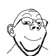 animated byonbyon ear glasses happy poyopoyo smile soyjak stubble variant:impish // 361x400 // 264.9KB