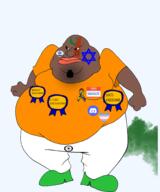 Warrior-Z(user) cuck fat fatass fullbody meximutt nigger shitskin spade // 2500x3000 // 1.2MB