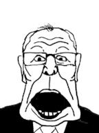 balding bernie_sanders clothes distorted ear glasses hair looking_at_you old open_mouth sergey_lavrov soyjak suit variant:markiplier_soyjak // 600x800 // 50.1KB