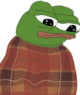 amphibian apu blanket closed_mouth clothes frog green_skin lips nas:pepe pepe pepe_the_frog plaid subnas:apu white_background // 600x717 // 459.0KB