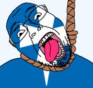 county cross flag flag:rogaland glasses hanging norway open_mouth rogaland rope soyjak stubble suicide teeth tongue transparent_background variant:bernd yellow_teeth // 768x719 // 28.4KB