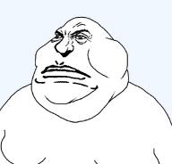 angry closed_mouth fat frown gynaecomastia looking_to_the_left punisher_face variant:meximutt // 888x849 // 43.5KB