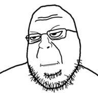 angry neutral soyjak variant:shotjak // 356x339 // 20.7KB