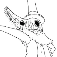 beard_stubble brimstone_winter clothes excalibur fancy_suit forced_meme hat no_glasses nuvariant open_mouth soul_eater stubble teeth top_hat variant:excaliburjak variant:unknown // 800x800 // 182.4KB