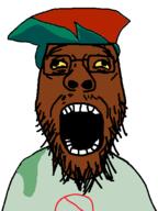 big_head big_mouth big_nose fnf_pedo gape glasses kai_cenat kaicenat nuvariant nuvariants stubble variant:kai_cenat wrinkles // 398x529 // 17.1KB