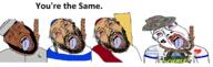 atheism christian_identity christianity hanging islam israel jewish_nose jews judaism variant:bernd // 1346x430 // 353.6KB