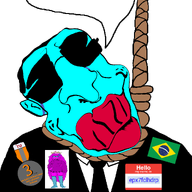 blue_skin clothes epx7fclhdrp_(namefag) gill_koyim_(namefag) speech_bubble subvariant:jartycuck subvariant:patrick suit variant:chudjak // 2000x2000 // 336.0KB