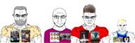 baby boomer buff front_facing generation media meta:tagme millennial variant:chudjak zoomer // 3384x1100 // 1.4MB