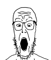 aliased bald glasses open_mouth series:remastered_soyjaks soyjak stubble teeth transparent_background variant:trvth_nvke_victim white_skin // 600x700 // 17.9KB