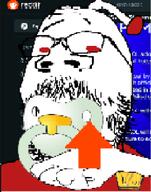 baby clothes glasses hat low_quality reddit reddit_gold redditard soyjak stubble upvote variant:gapejak // 253x322 // 47.7KB