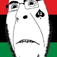 animated biting_lip closed_mouth deformed flag frown glasses soyjak stubble subvariant:hornyson tattoo variant:cobson // 680x991 // 170.6KB