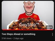 brown_eyes featured goyslop mcdonalds nikocado_avocado soyjak stubble subvariant:impish_amerimutt text two_steps_ahead variant:impish_soyak_ears youtube // 802x598 // 311.7KB