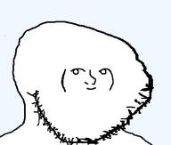 emoticon lenny_face oldfag soyjak stubble transparent_background variant:soyak // 447x380 // 8.4KB