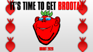 beet beetroot broot ear glasses stubble text variant:impish_soyak_ears white_background // 1920x1080 // 1.1MB