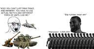 crying gigachad glasses infantry meme nas:gigachad plane soyjak stubble tank text variant:cryboy_soyjak variant:soyak // 1200x630 // 305.9KB