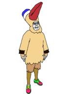 chicken clothes costume full_body glasses hat million_dollar_extreme sam_hyde shoe traced variant:chudjak white_background // 540x720 // 8.7KB