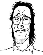 hair mullet nose_piercing smirk variant:mulletjak // 838x1072 // 154.0KB