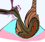 bloodshot_eyes brown_troonjak crying open_mouth rope soyjak suicide tongue transparent_background trend:slopjak variant:bernd // 768x719 // 219.0KB