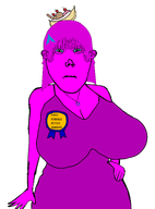 arch_linux award banana_split_ice_cream dress female magenta_skin object_on_head president quote quote_(user) quote_admin star_of_david subvariant:vlodette united_states variant:vlodson // 1709x2309 // 198.8KB