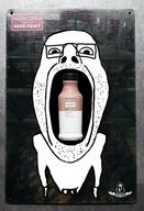 arm beer bottle full_body hand leg open_mouth plastic_bottle soy soyjak soylent soylent_(cacao) soylent_bottle stretched_mouth variant:stella_artsois // 655x960 // 128.8KB