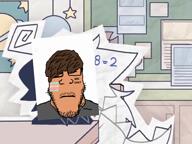 brown_skin dust fundamental_paper_education hair joel_(user) king_caesar ominous variant:a24_slowburn_soyjak variant:markiplier_soyjak variant:soyak // 960x720, 8.5s // 8.1MB