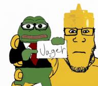 amphibian animated blinking ext=gif frog glasses jager mustard nas:pepe pepe_the_frog stubble subvariant:neutralplier variant:markiplier_soyjak // 430x379 // 3.7MB