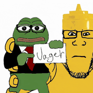 amphibian animated blinking ext=gif frog glasses jager mustard nas:pepe pepe_the_frog stubble subvariant:neutralplier variant:markiplier_soyjak // 430x379 // 3.7MB